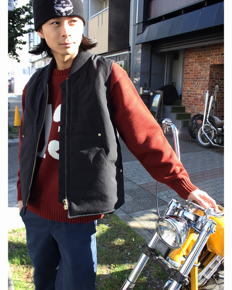 ViSE CLOTHiNG / VCW MC Vest〔Black〕