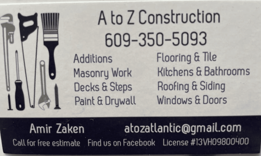 A To Z Construction - Visit Ventnor