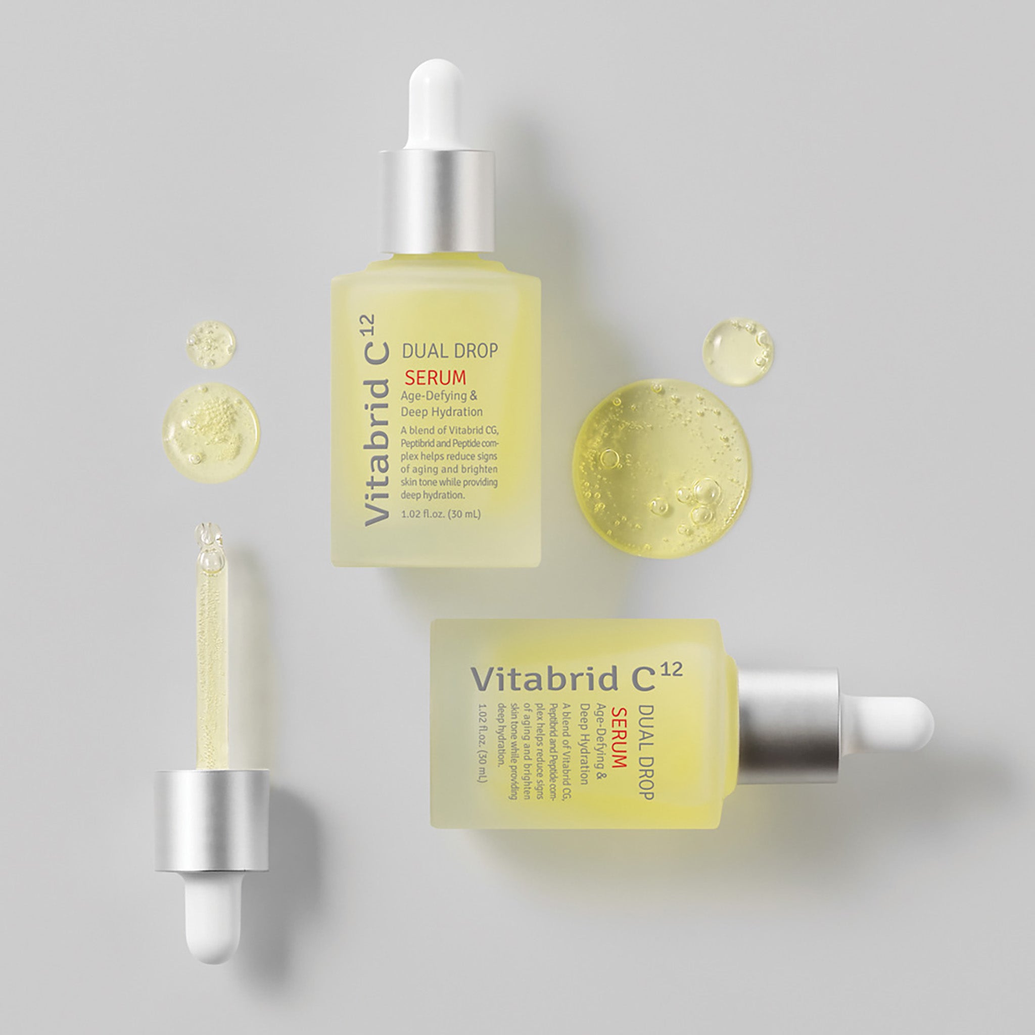 Dual Drop Serum: Anti-Aging & Face Brightening | Vitabrid US