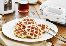 基本のリエージュワッフルのつくり方（ワッフル＆ホットサンドベーカー