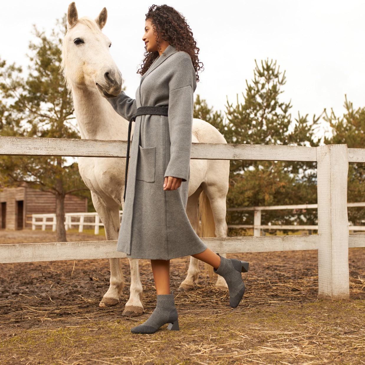 Melissa 2.0] スクエアトゥ レトロデザイン ショートブーツ – VIVAIA JAPAN