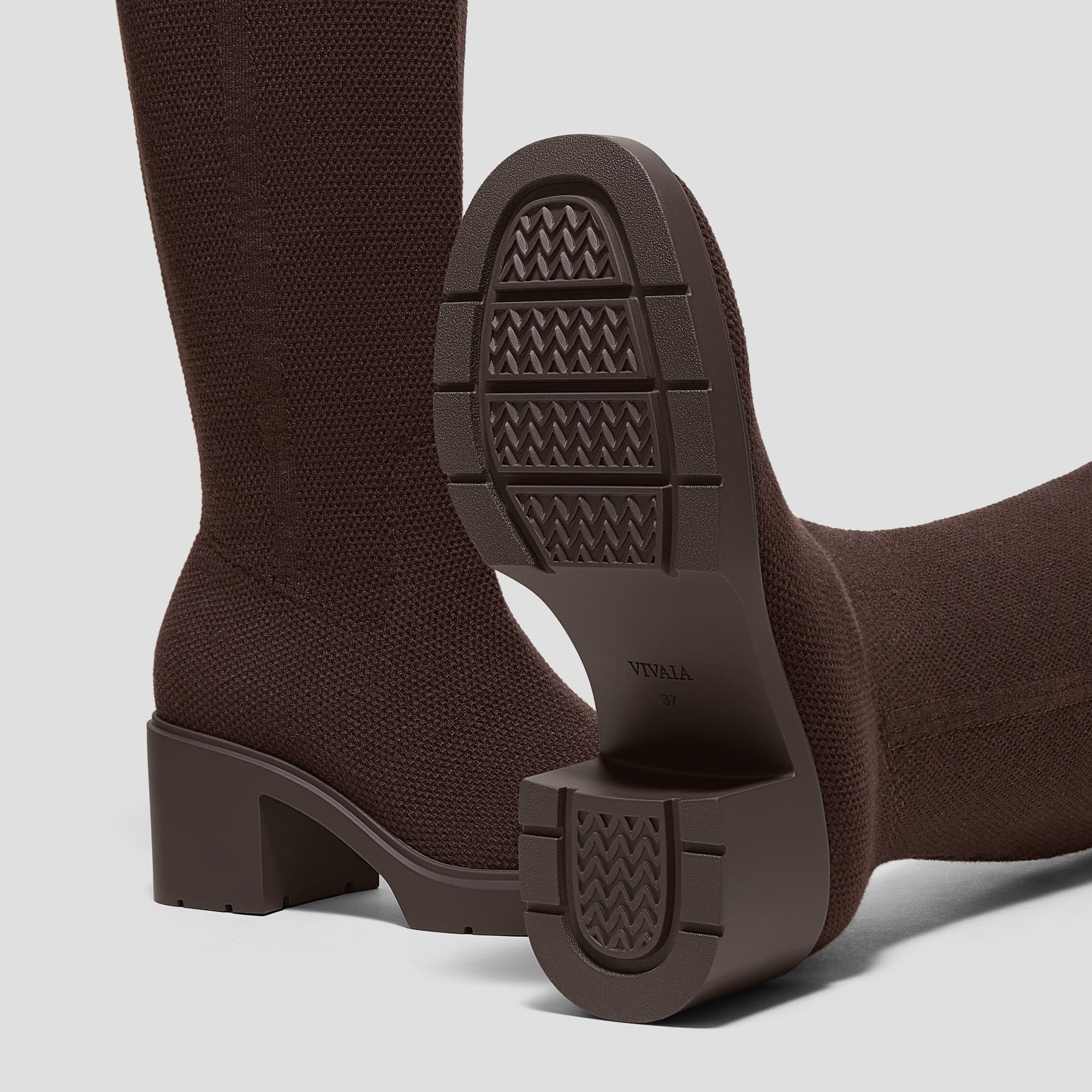 Gia] 折り返し式 スクエアトゥ ニーハイブーツ – VIVAIA JAPAN