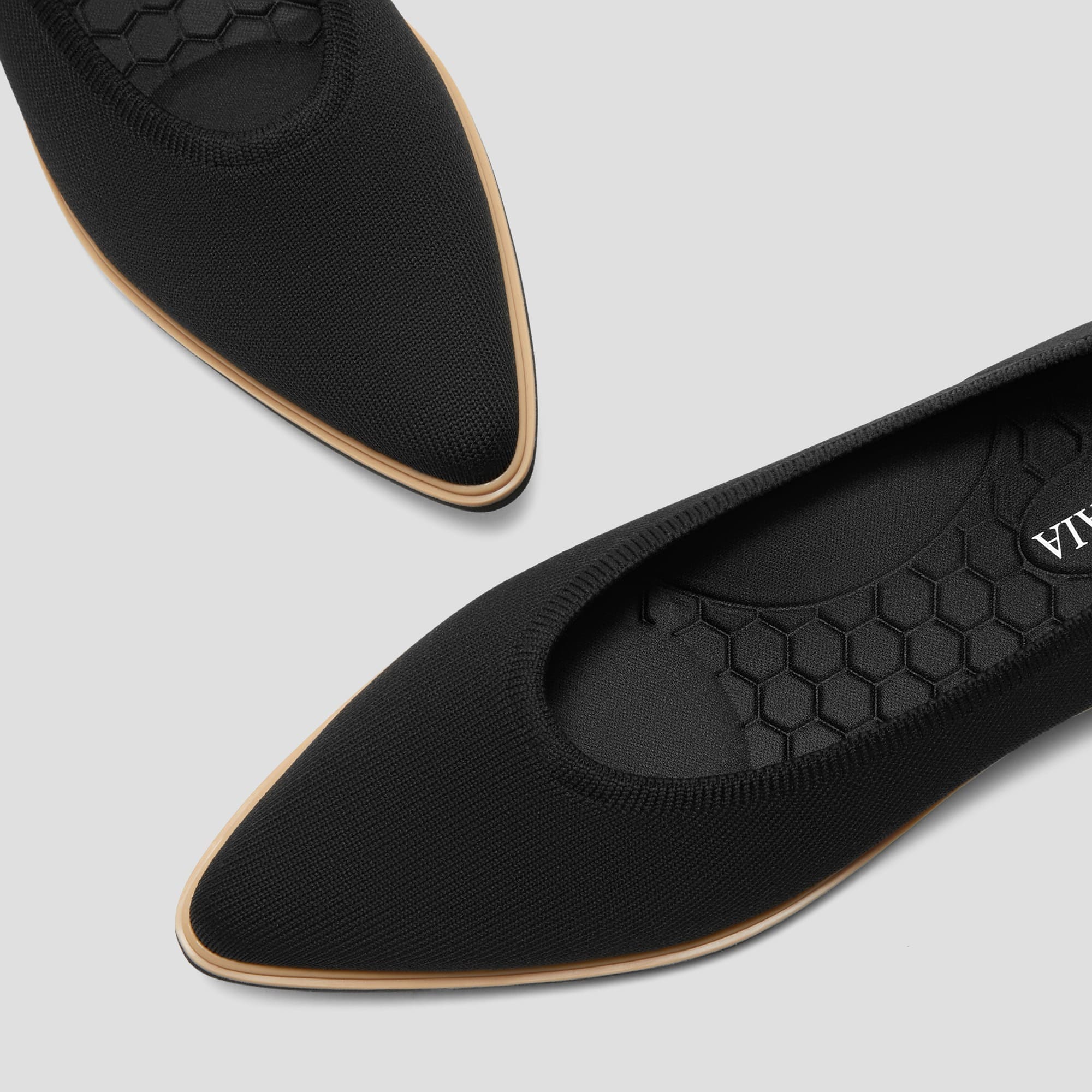 All-Day Standing Veronica] Pointed toe flat – VIVAIA JAPAN