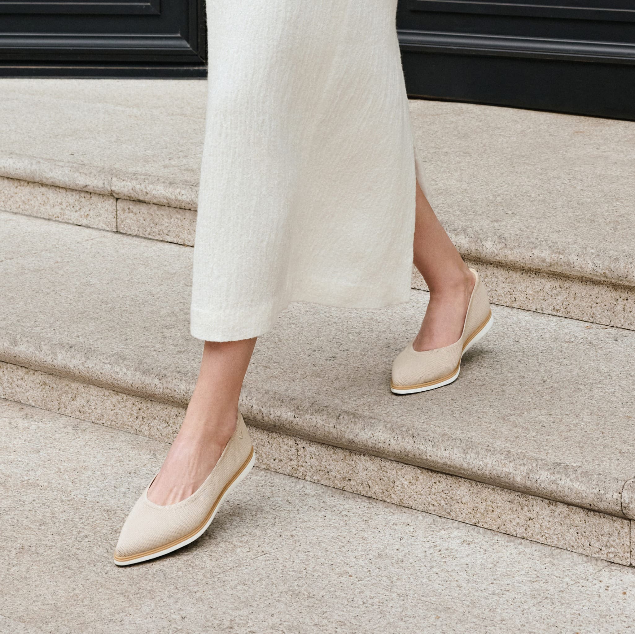 All-Day Standing Veronica] ポインテッドトゥ フラット – VIVAIA JAPAN