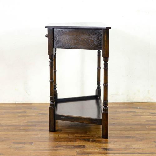 イギリスアンティーク コンソールテーブル オーク材 v_57440