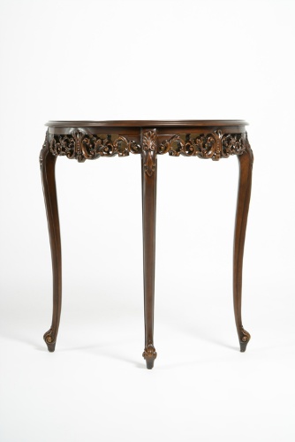 ロココ調 コンソールテーブル サイドテーブル ブラウン VTA4120-5