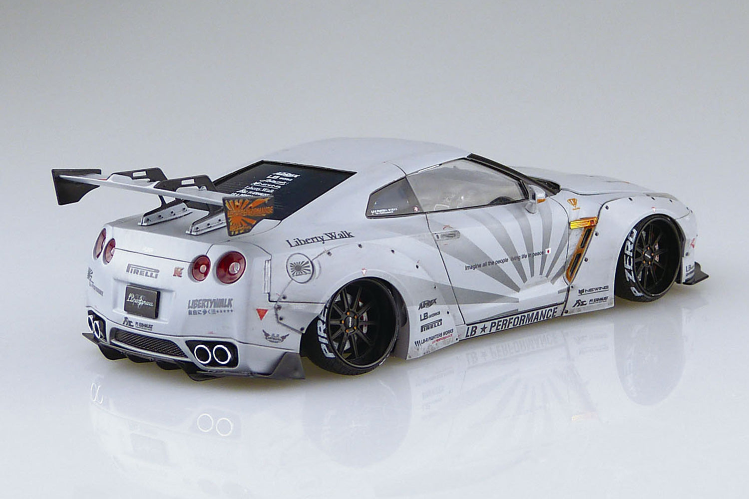 1/24 リバティーウォーク LBワークス R35 GT-R Ver.2 – viviON BLUE