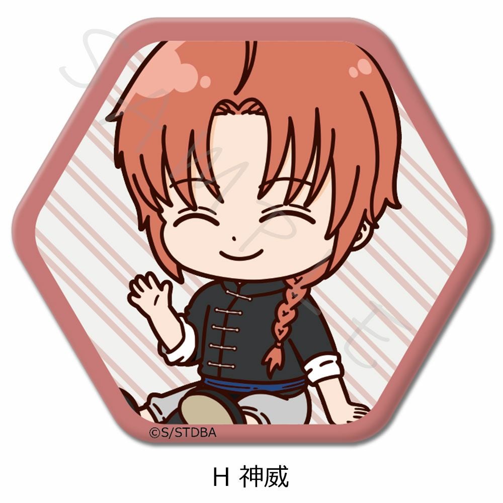 TVアニメ『銀魂』 六角形缶バッジ H(神威) | ビビット
