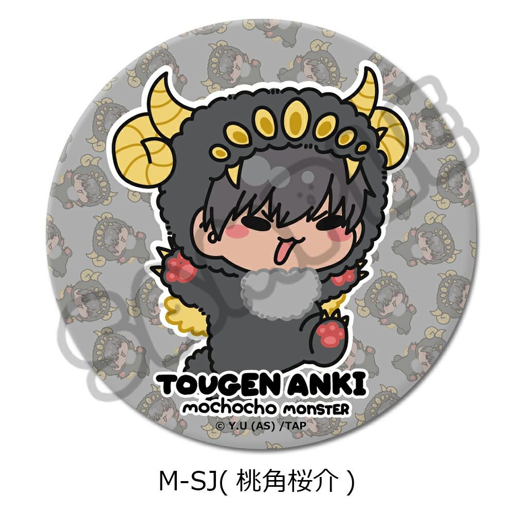 TVアニメ「桃源暗鬼」第3弾 3way缶バッジ M-SJ（桃角桜介)【予約