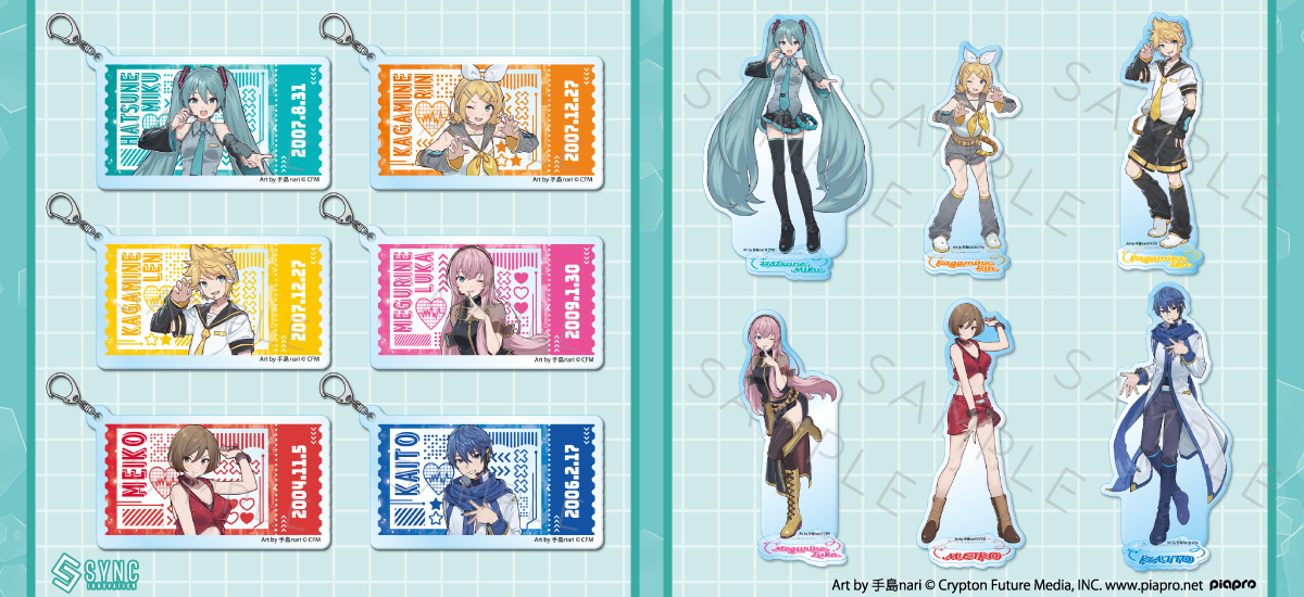 初音ミク＆ピアプロキャラクターズ』 アクリルスタンド SF (KAITO