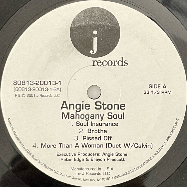Angie Stone｜Mahogany Soul (LP)｜レコード通販｜vivrantdiscstore