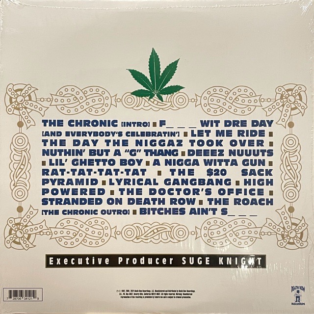 Dr. Dre｜The Chronic (LP)｜レコード通販｜vivrantdiscstore