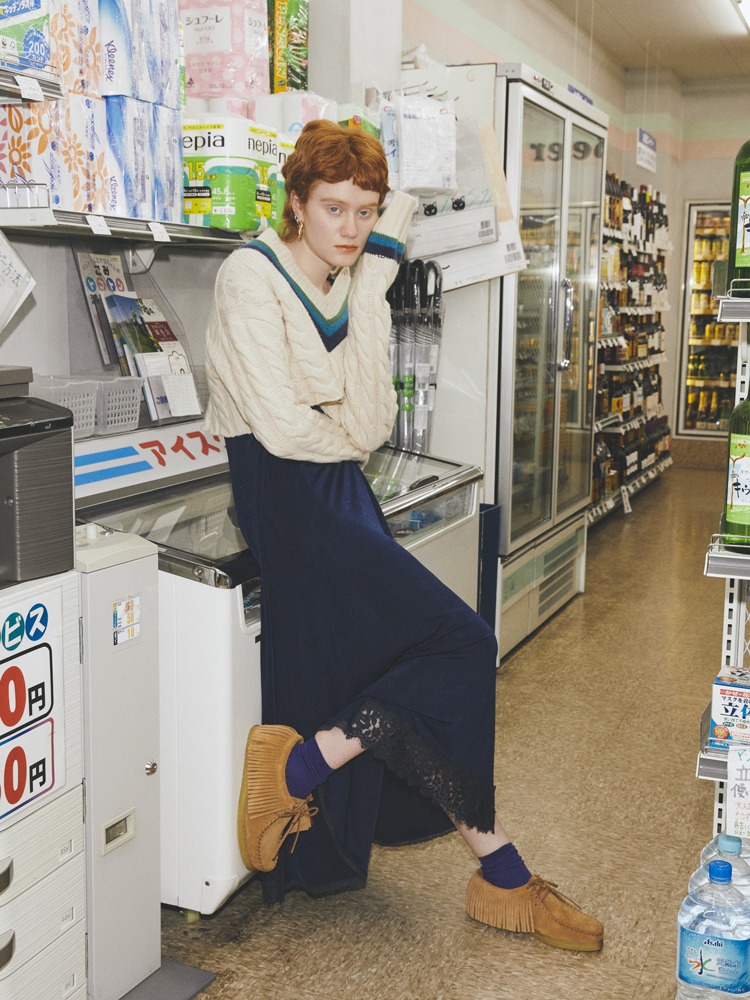 初のコラボレーション！INSCRIRE×ClarksOriginals フリンジがポイント