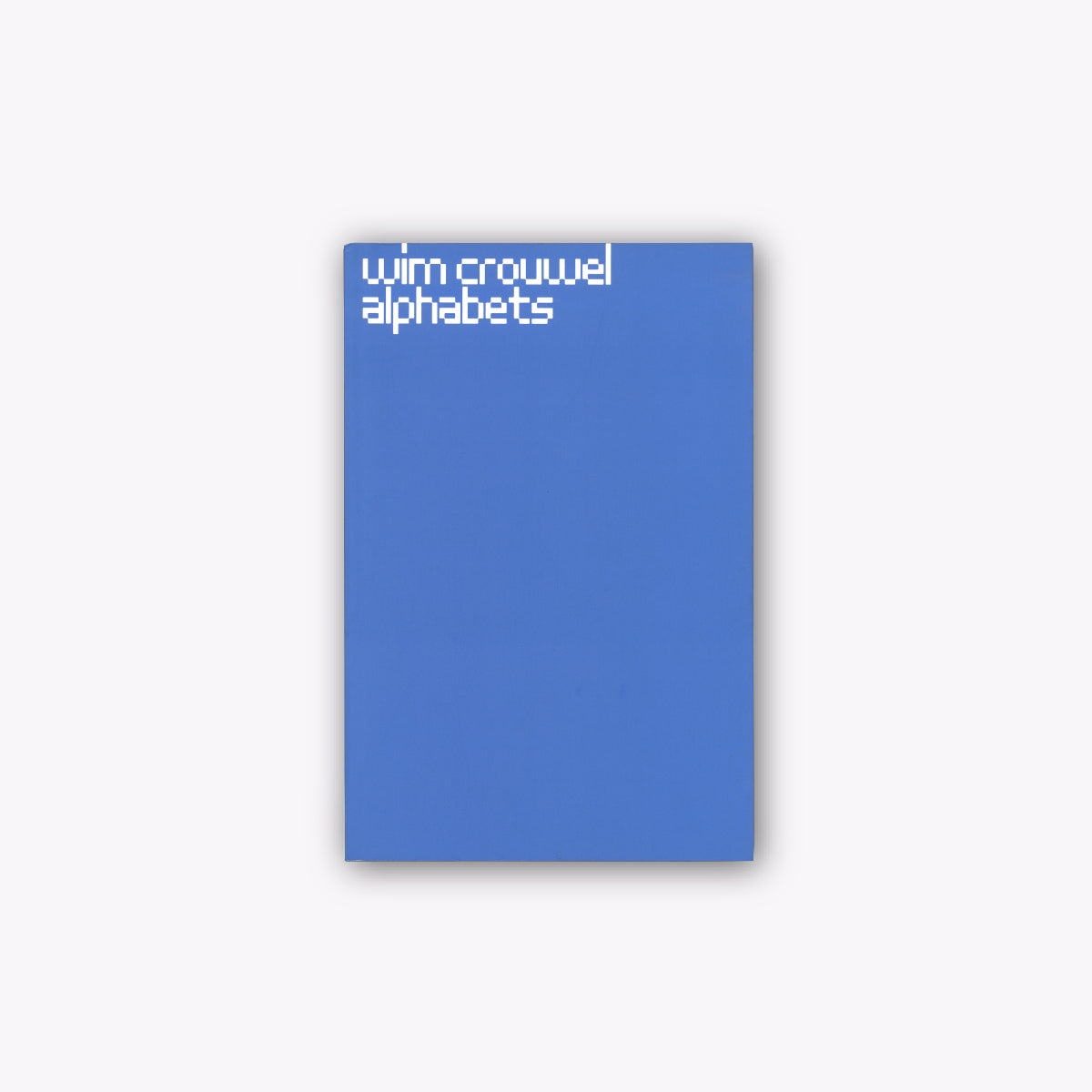 Wim Crouwel Alphabets” – void+stock