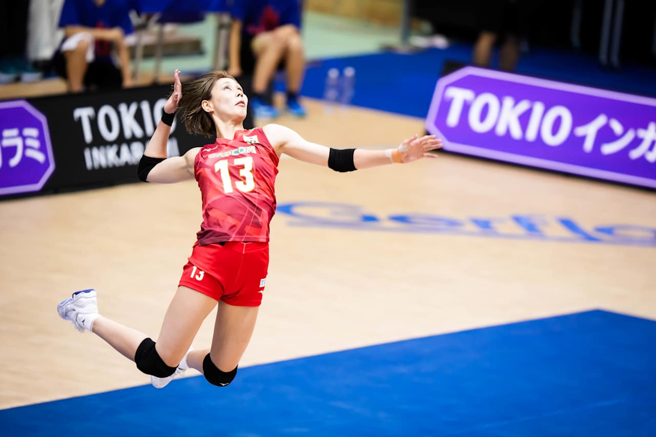 流れを掴むサービスエースを決めた和田由紀子「サーブの時に『頑張れ