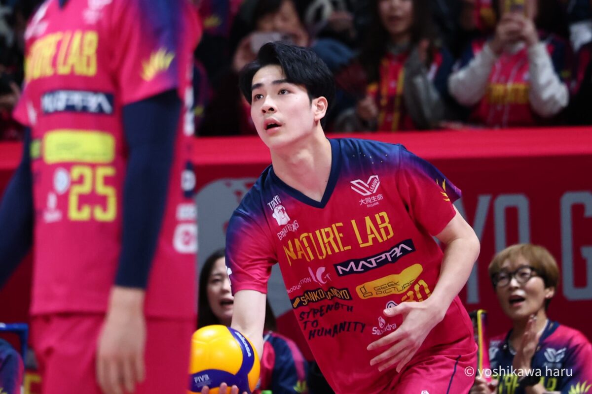 川野琢磨がSVリーグデビュー！ ヴオリネン監督も「日本バレー界の一番