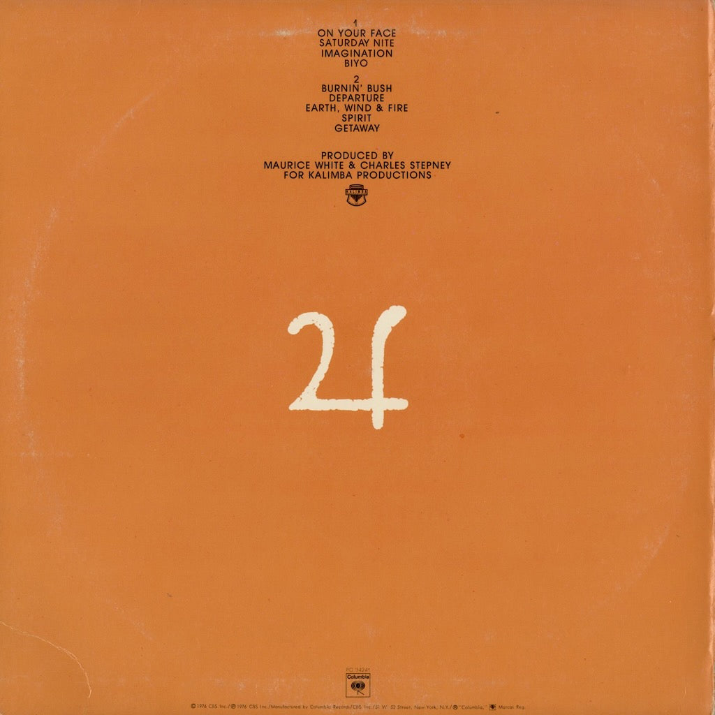 Earth Wind & Fire – Spirit (PC 34241) LP 1976 US Columbia｜中古LP