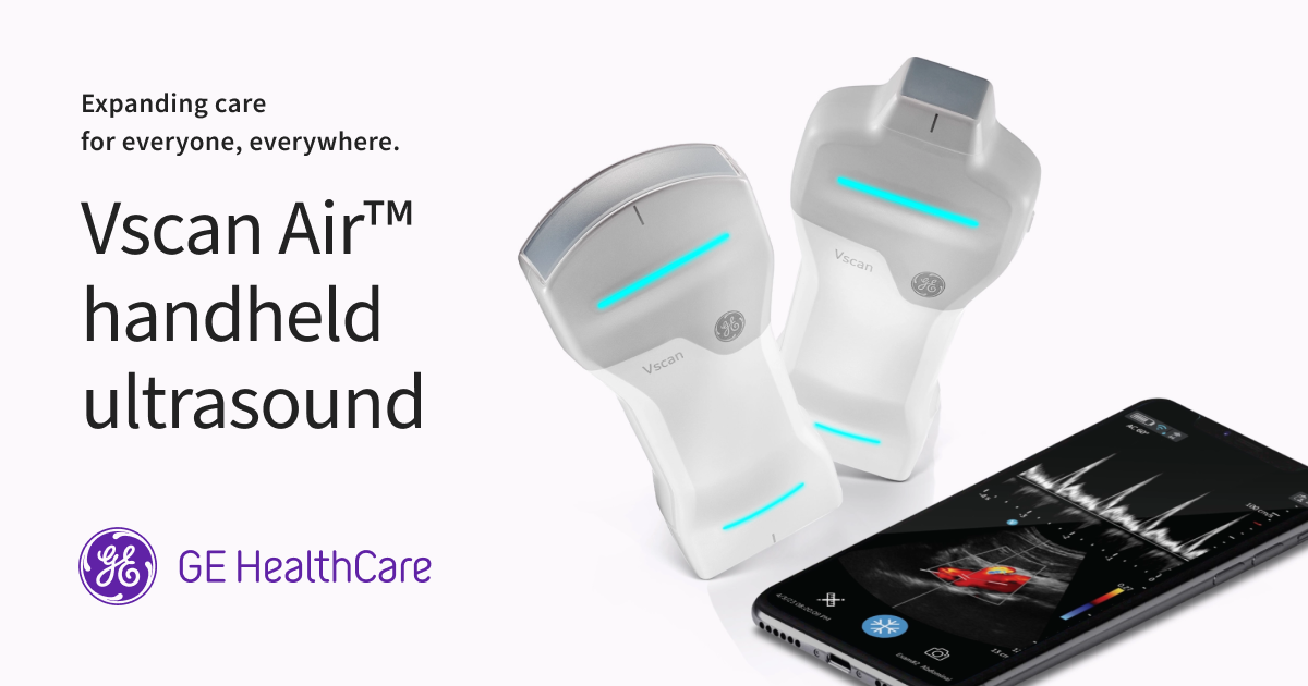 Vscan Air™ | Wireless handheld ultrasound | GE HealthCare