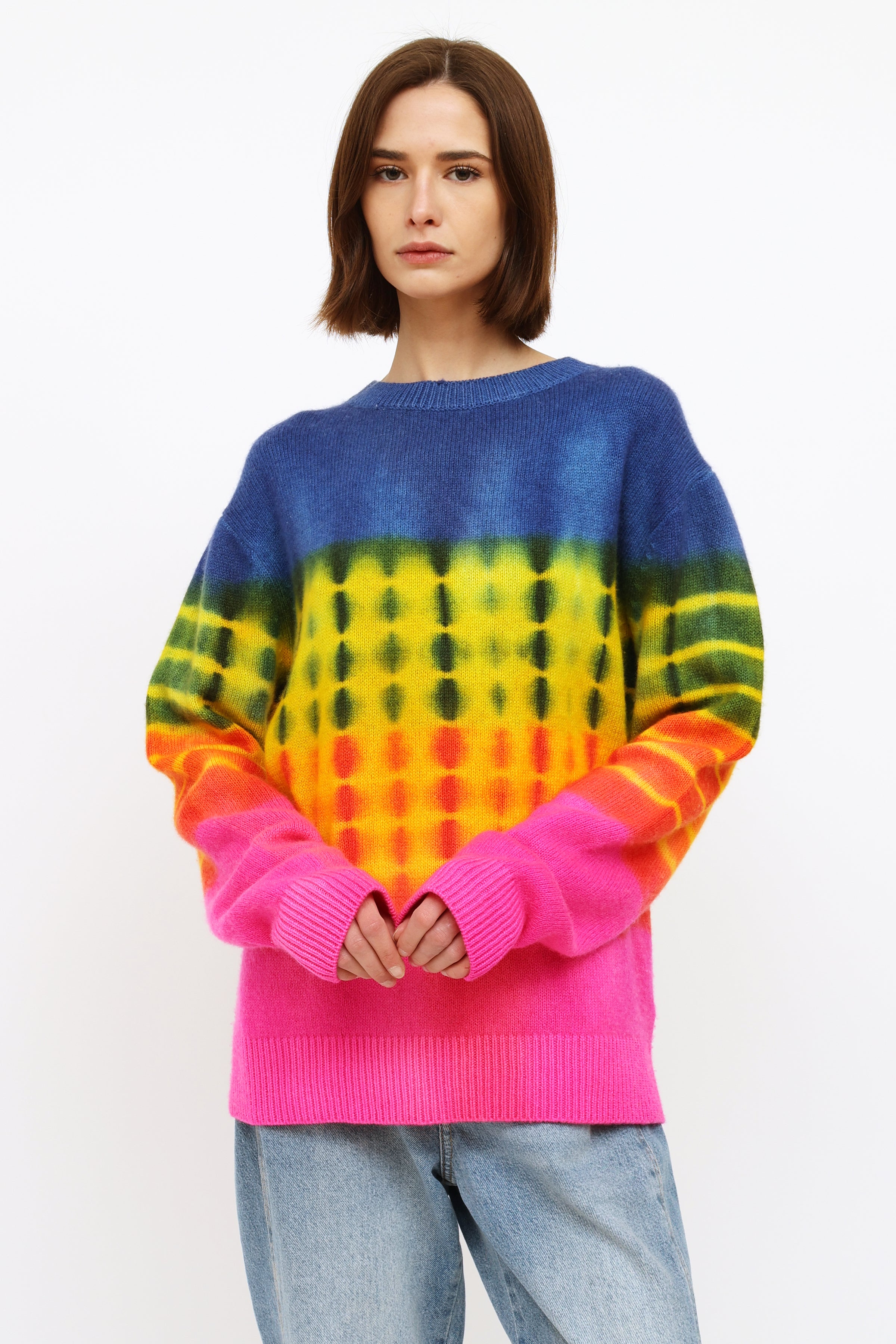 The Elder Statesman // Tie-Dye Cashmere Sweater – VSP Consignment