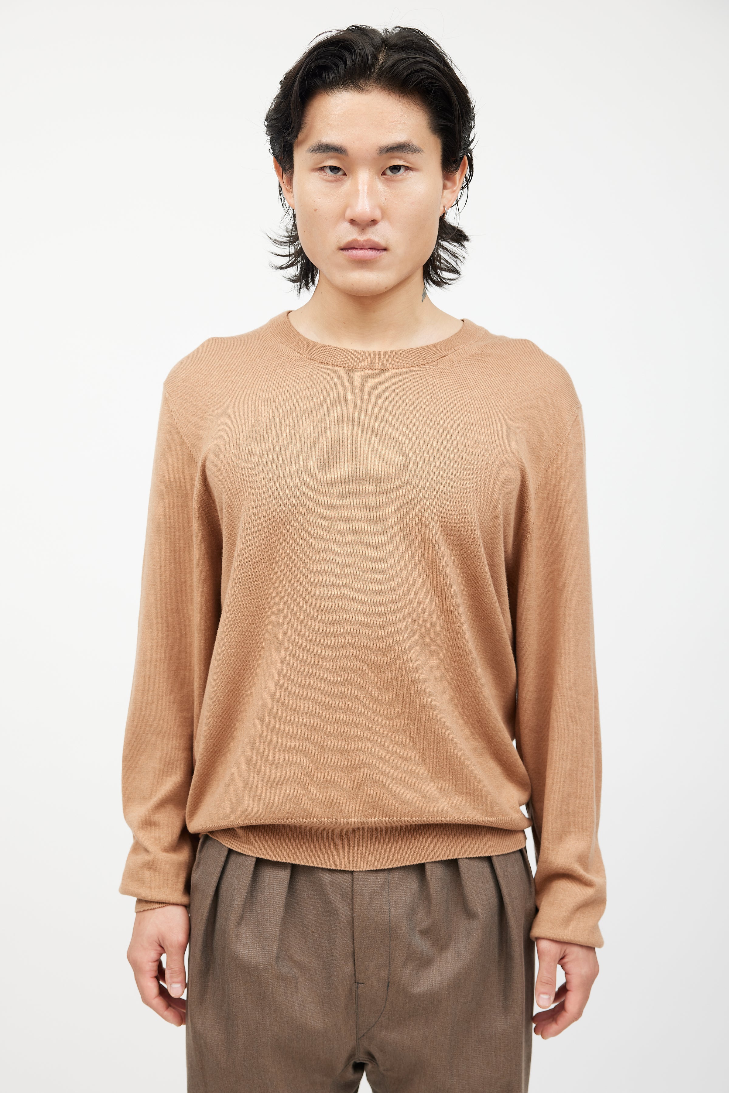 Maison Margiela 19ss ELBOWPATCH SWEAT Maison Margiela Elbow Patch