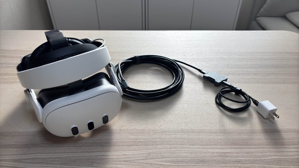 Meta Quest 3/3s】VRの充電器問題解決?!『無限給電アダプタ』を約1カ月