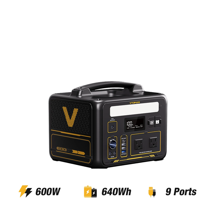 VTOMAN Jump 600 Portable Power Station (CA ONLY)