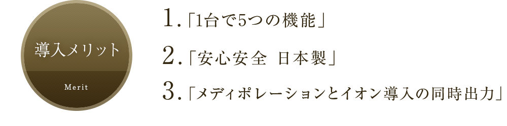 株式会社ワムのメディポレーションミニ