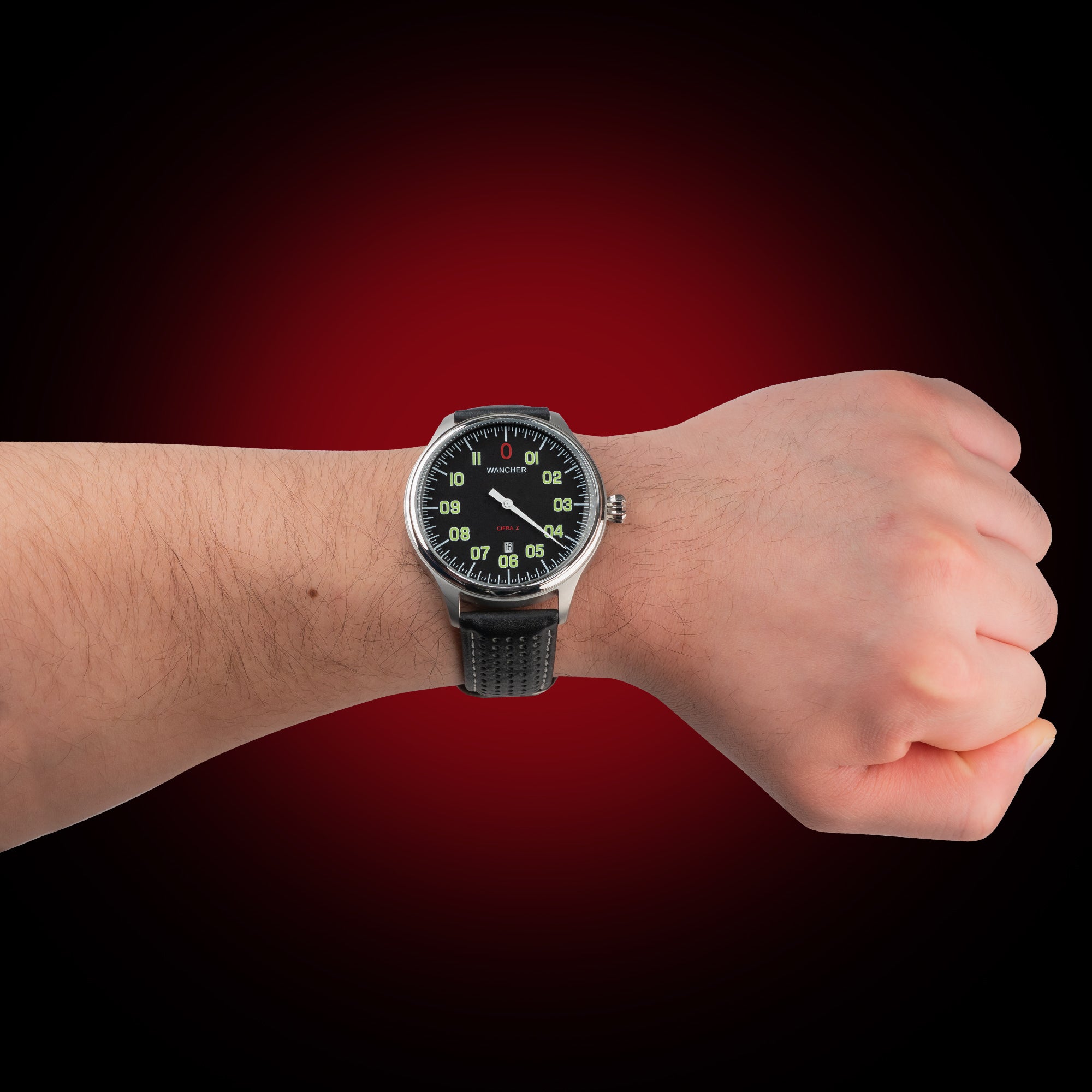 Wancher Watch Cifra Z Black II Product Page - Wancher Watch