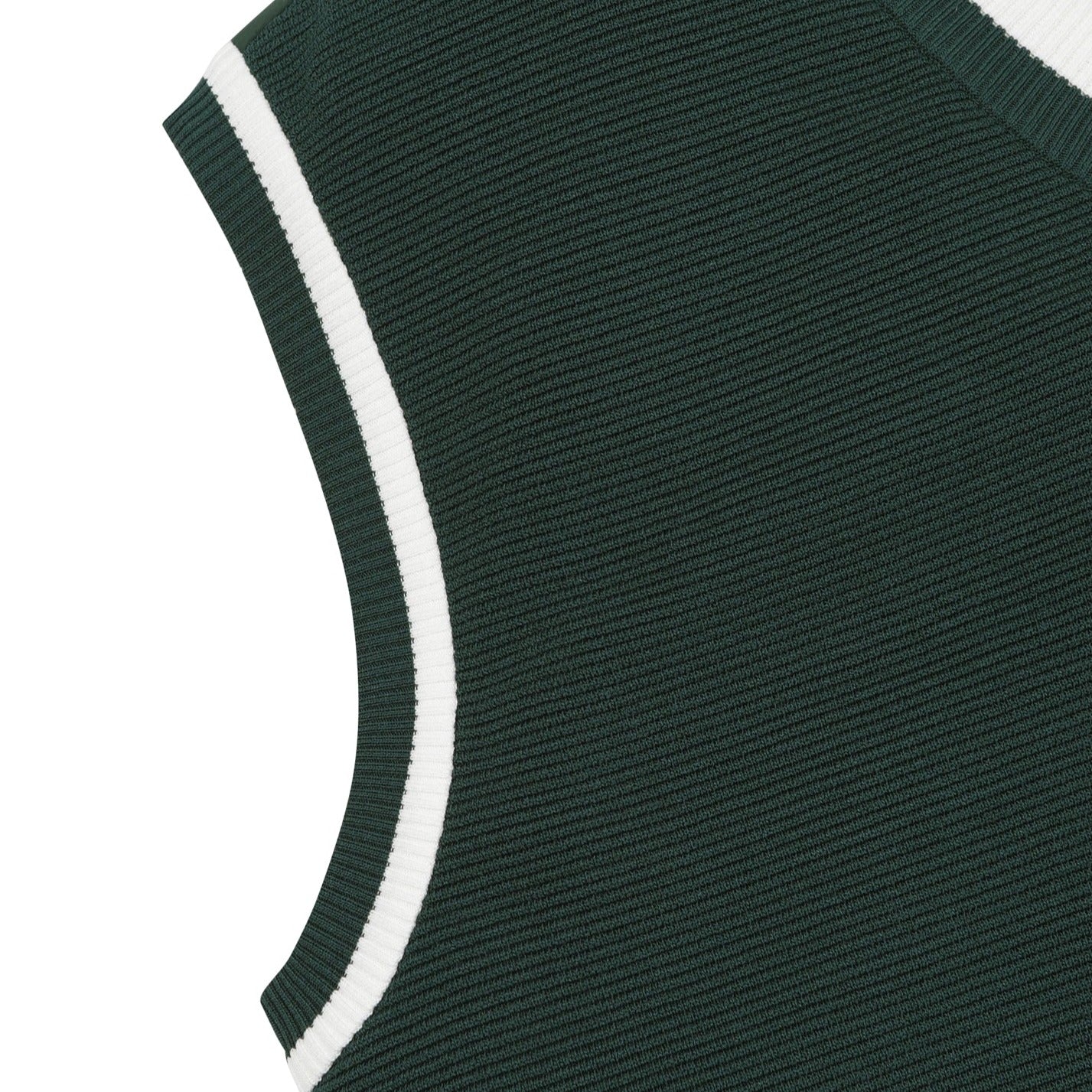 MEN ハイブリッドVネックベスト グリーン