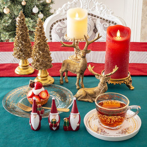 ゴールド編】アンティークのインテリアにぴったりなクリスマスツリーと