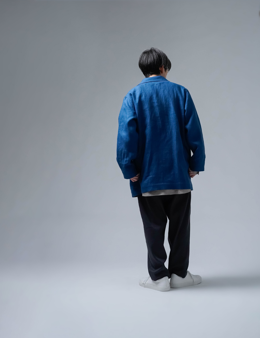 リネンジャケット】プレミアムリネン 絶品カバーオール /オーシャン