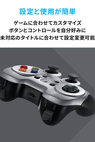 Logicool PC USB Wireless Gamepad Controller F710 F710r F/S w