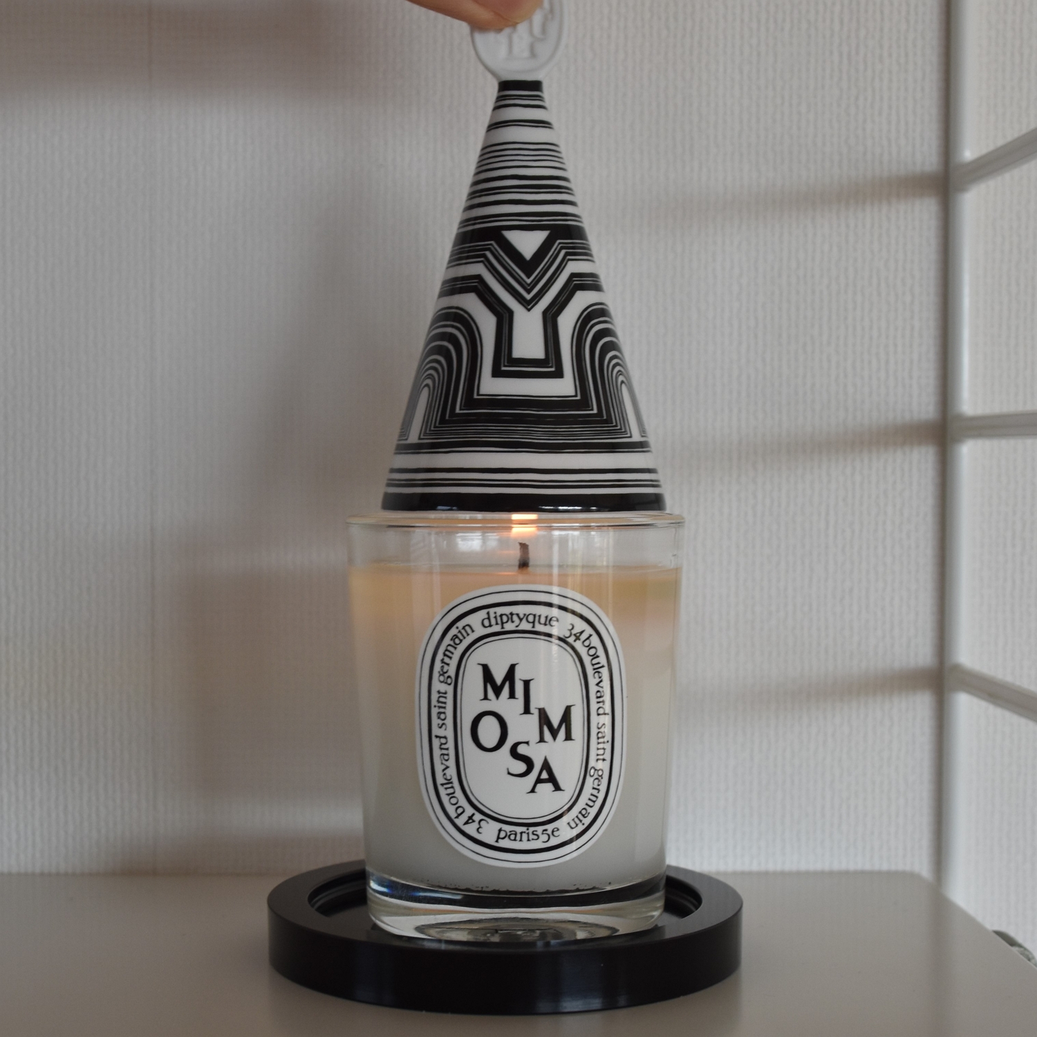 Diptyque 】キャンドルを楽しむ道具【スナッファー／キャンドル