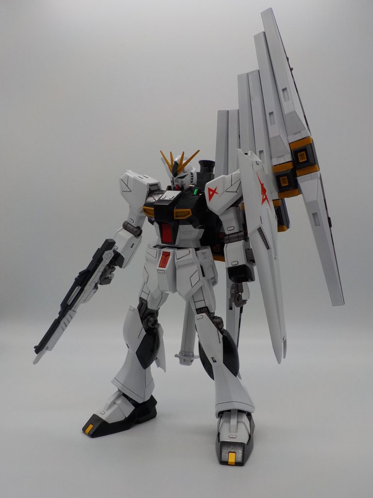 泥人形爆誕！】HGUC νガンダム 全塗装したけど失敗の連続