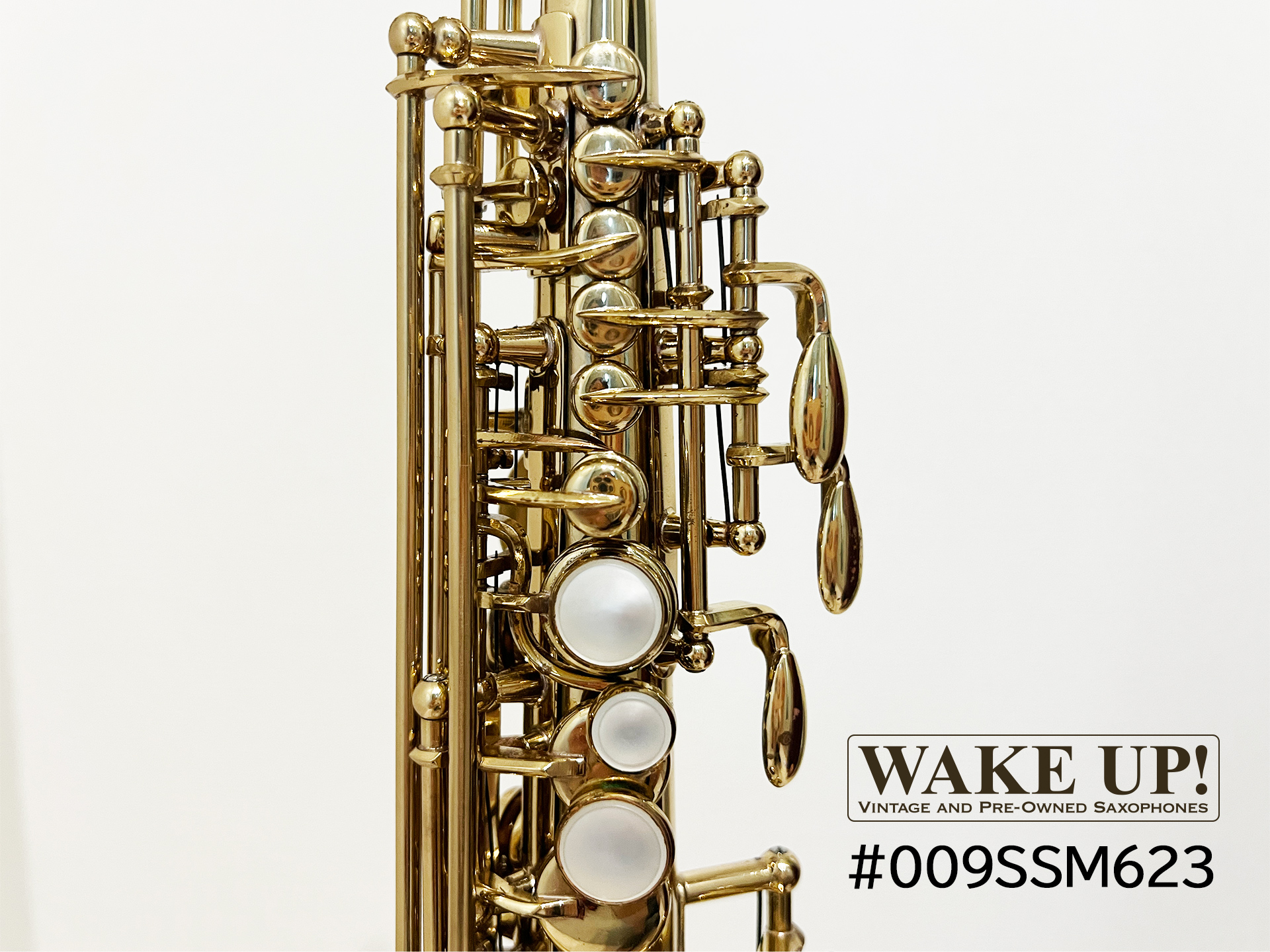 販売終了）マーク6 H.Selmer ソプラノサックス Mark VI 23万番台 彫刻