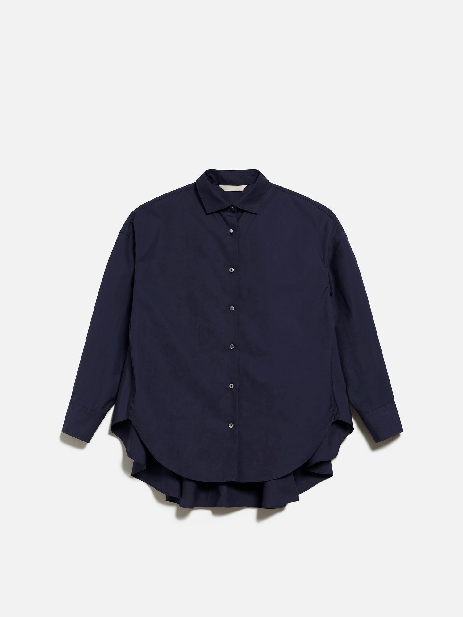 MIKAKO NAKAMURA ネイビーシルクブラウス 銀座和光 サイズ38 MIKAKO