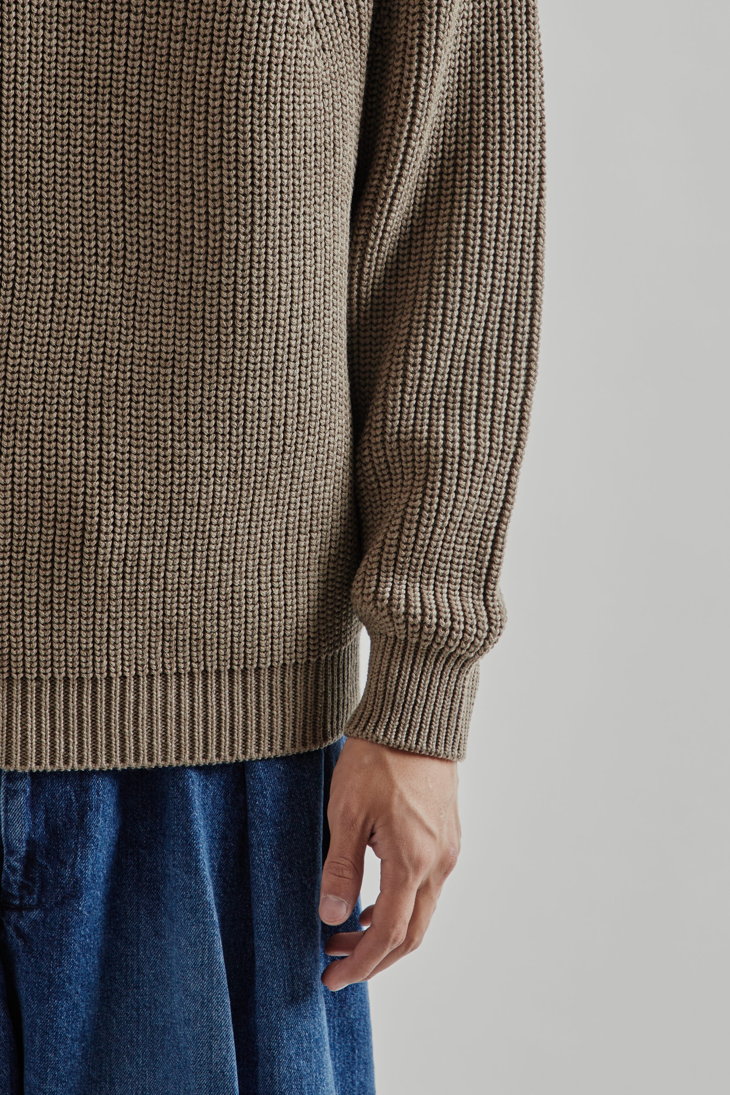 Batoner Signature Crew Neck - Merange Brown | Wallace Mercantile Shop