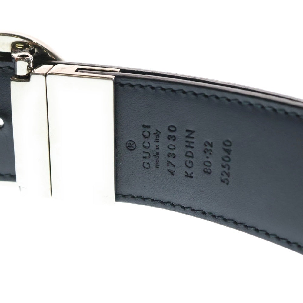 GUCCI(グッチ) GGロゴバックル ベルト レザー ブラウン 525040 レディース