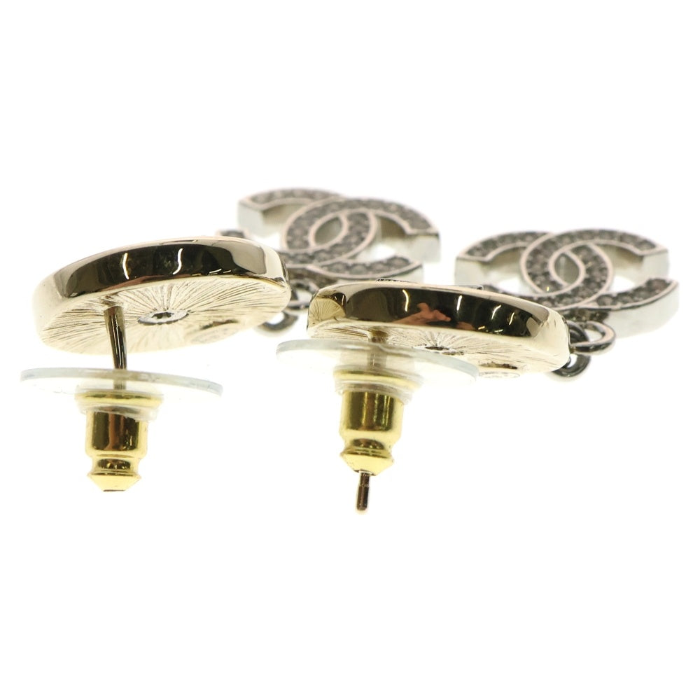 CHANEL(シャネル) ココマーク ラインストーンピアス イヤー