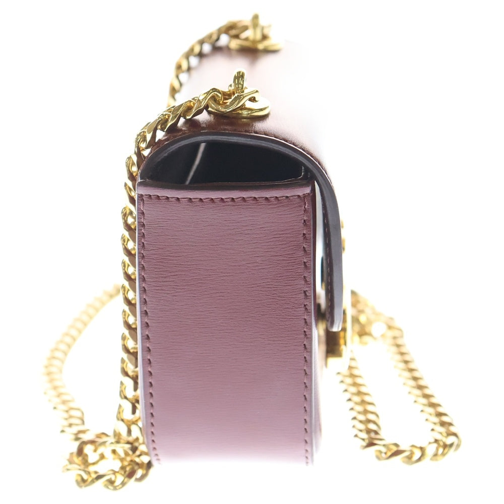 CELINE(セリーヌ) トリオンフ チェーンショルダーバッグ ミニ ボルドー