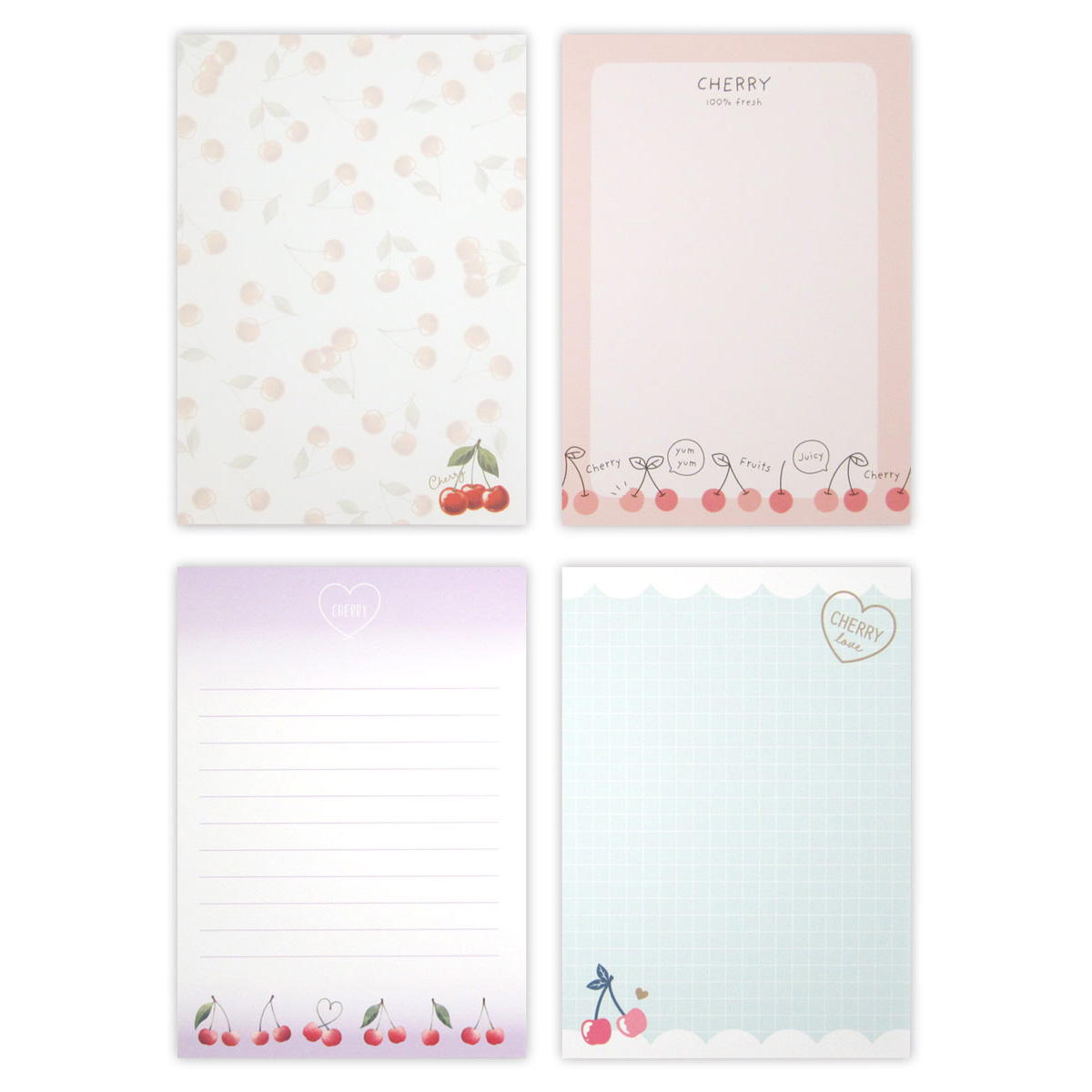 まとめ買い】チェリー A6オーロラクロスメモ 60枚 0915/340302 | ワッツ