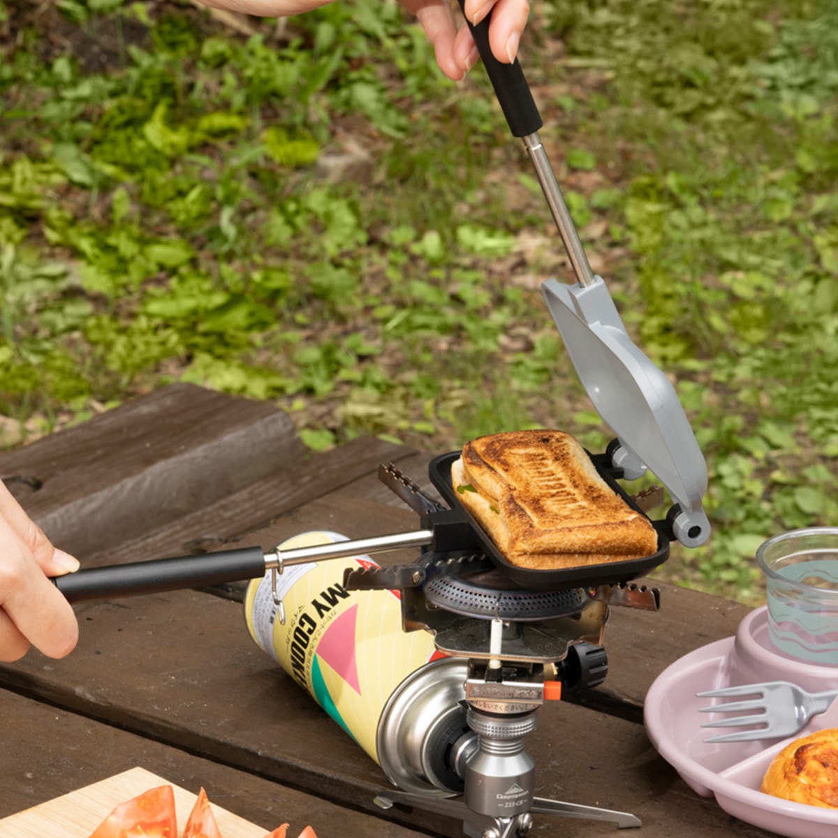 OUTLET】【WEB限定】ホットサンドメーカー ホットパン 直火 1枚専用