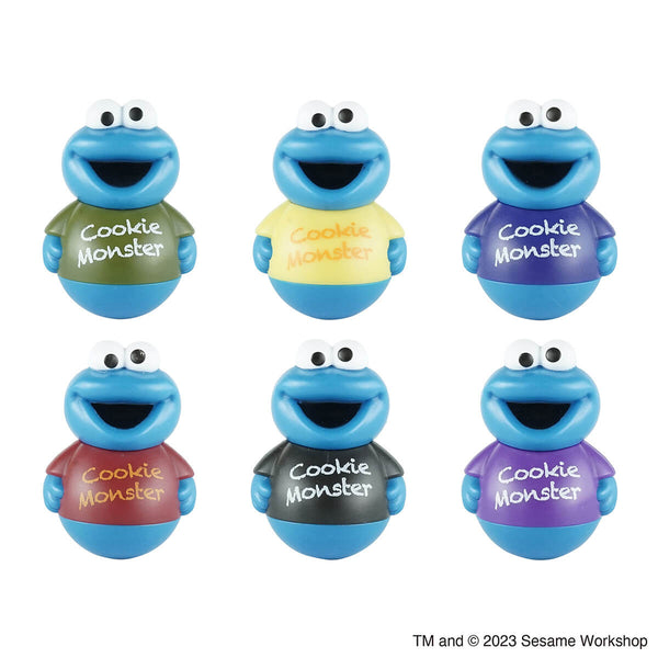 OUTLET】セサミストリート ゆれ丸 クッキーモンスター コンプリート6種