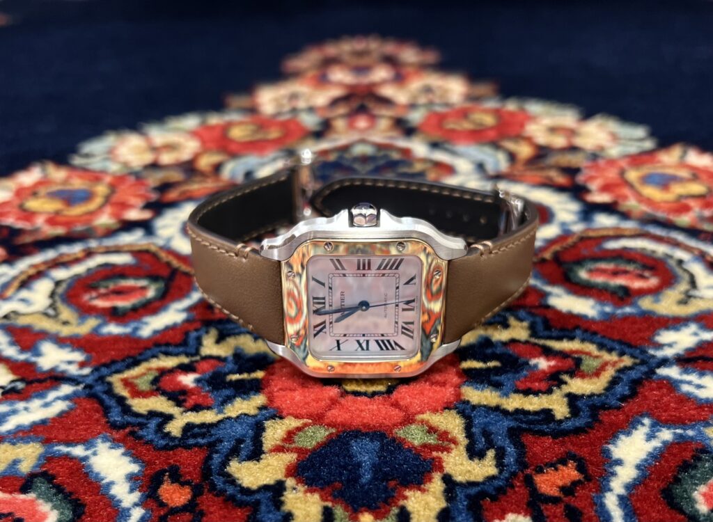 実機レビュー】サントス ドゥ カルティエMMコンビモデル | 腕時計との