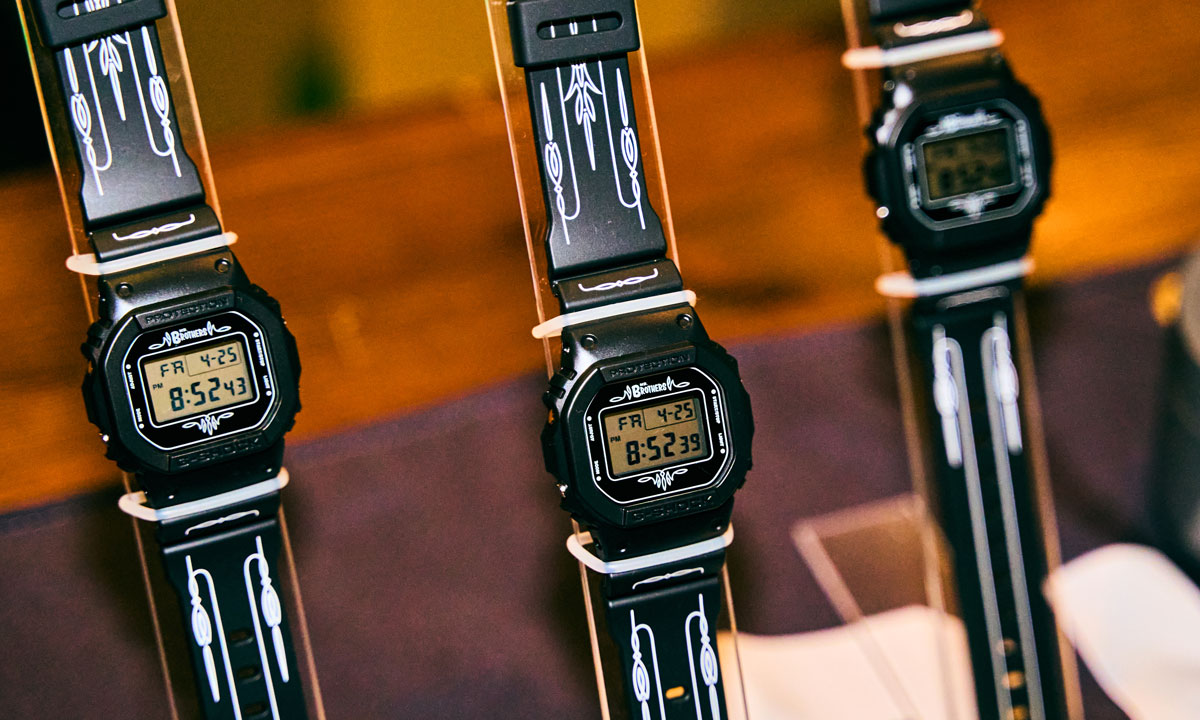 G-SHOCK】ホワイトのピンストライプが個性的なMR.BROTHERS CUT CLUBと