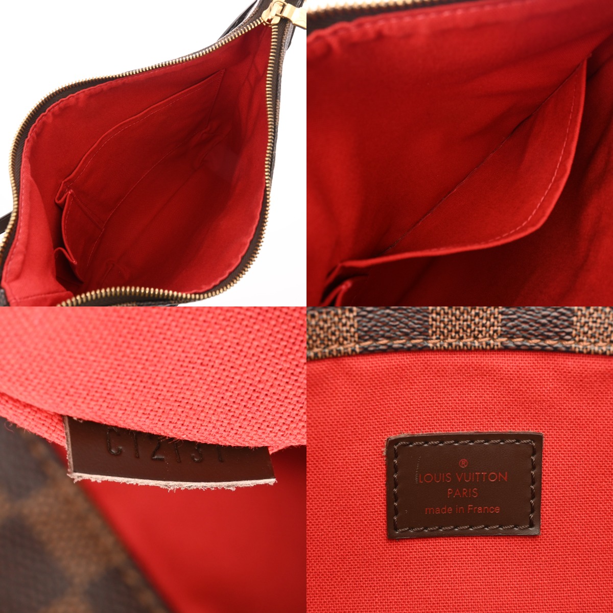 ルイ ヴィトン ダミエ ブルームズベリ PM ブラウン N42251 ダミエ