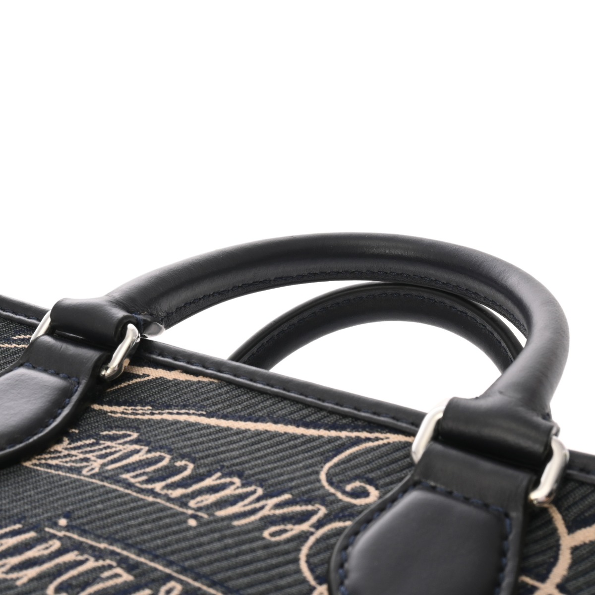 ベルルッティ アンジュール ガリバー ネイビー スクリットアラベスク