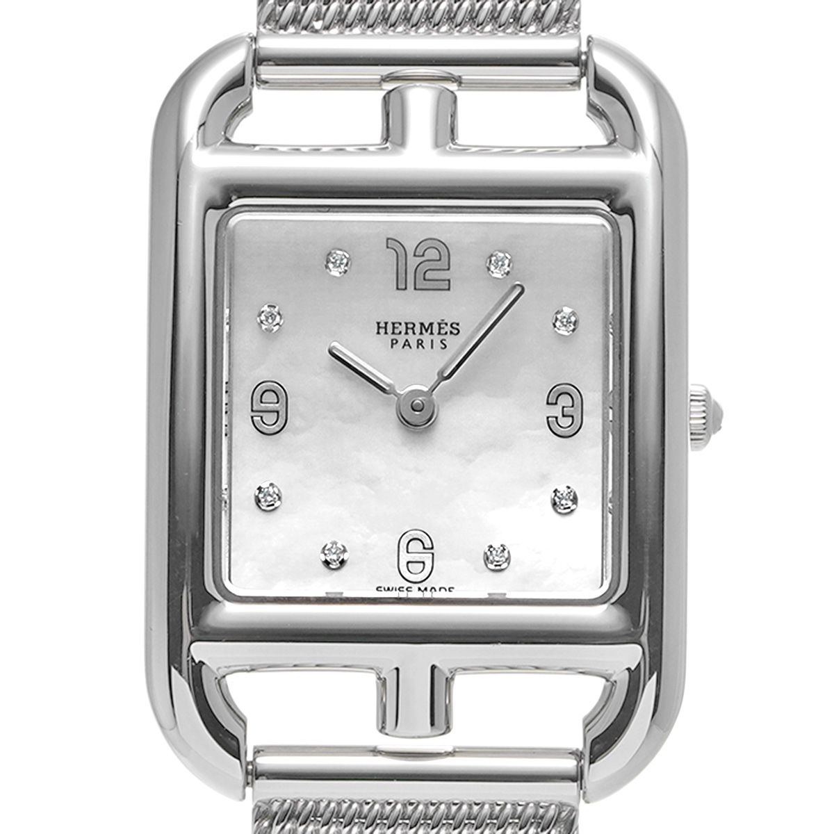 エルメス ケープコッド ドゥブルトゥール CC1.210 ホワイトシェル