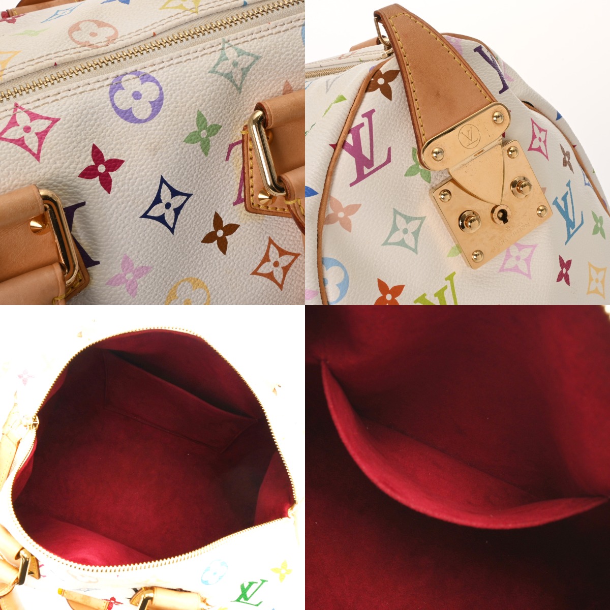 ルイヴィトン マルチカラー スピーディ 30 ブロン M92643 モノグラム