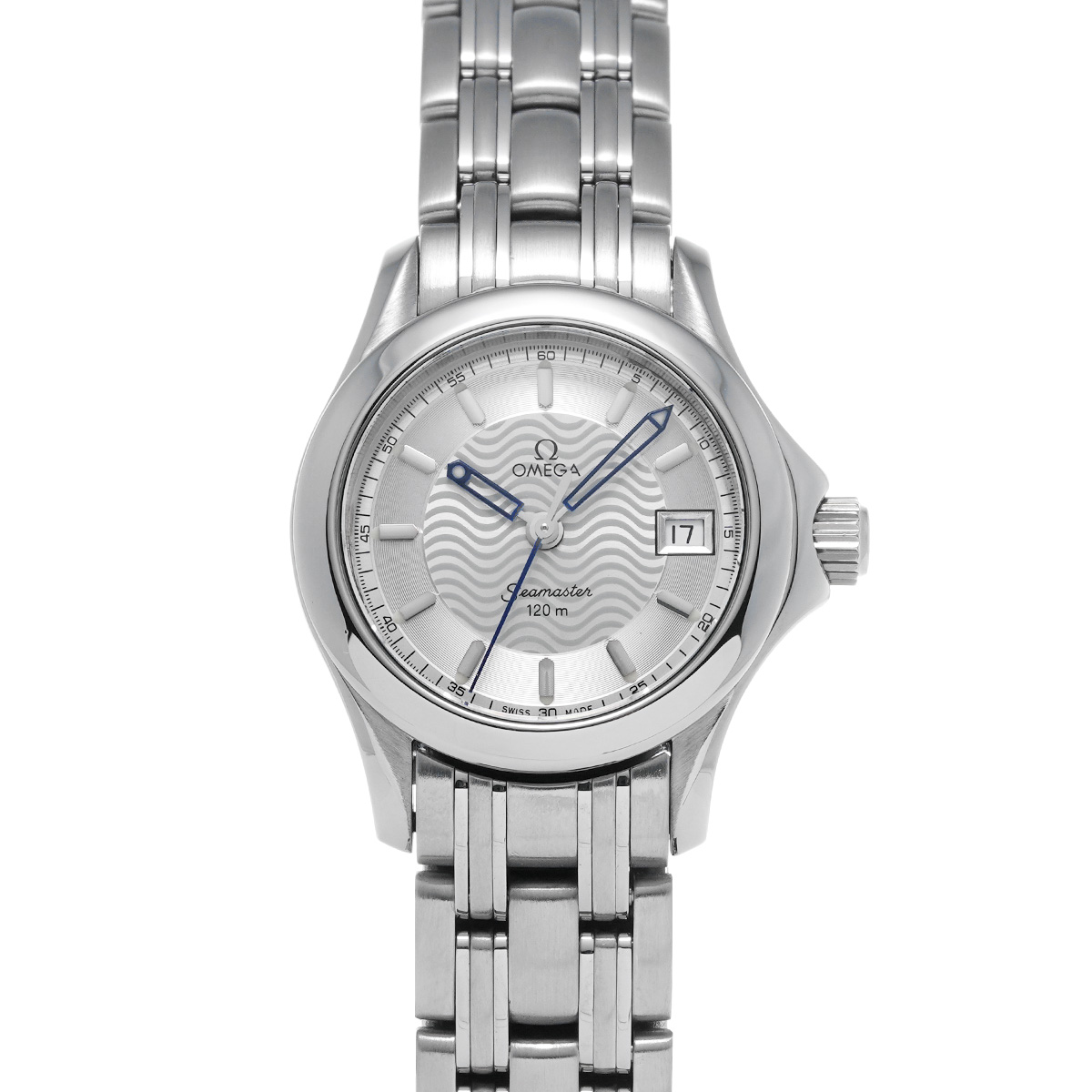 オメガ シーマスター 120 クォーツ 2581.31 シルバー レディース 時計